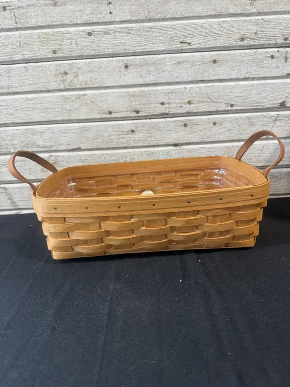 Longaberger 1995 Natural Maple Pantry Basket