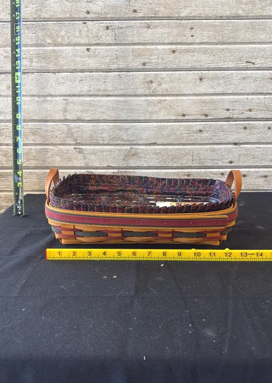 Longaberger Rectangular Serving Basket