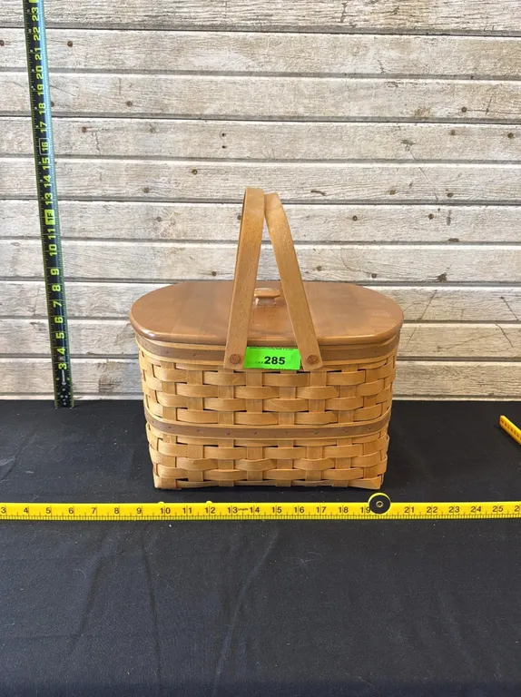 Longaberger Hostess Two Pie Basket, 2003