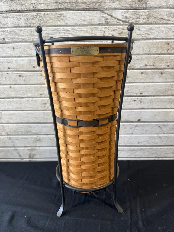 1994 Longaberger J.W. Collection Umbrella Basket