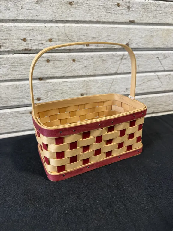 Longaberger Rectangular Woven Basket