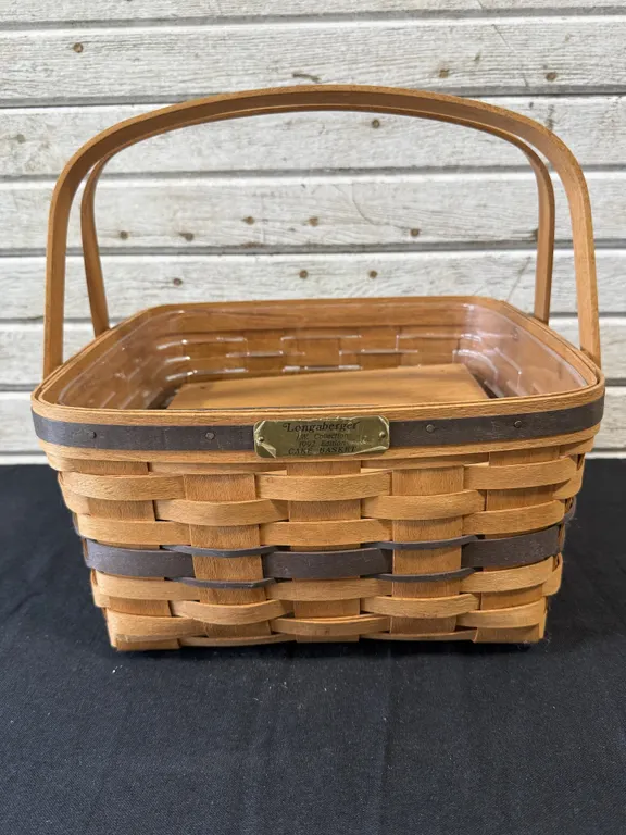 1992 Longaberger J.W. Collection Cake Basket