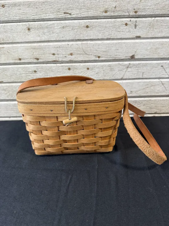 Authentic Vintage Longaberger Small Purse Basket