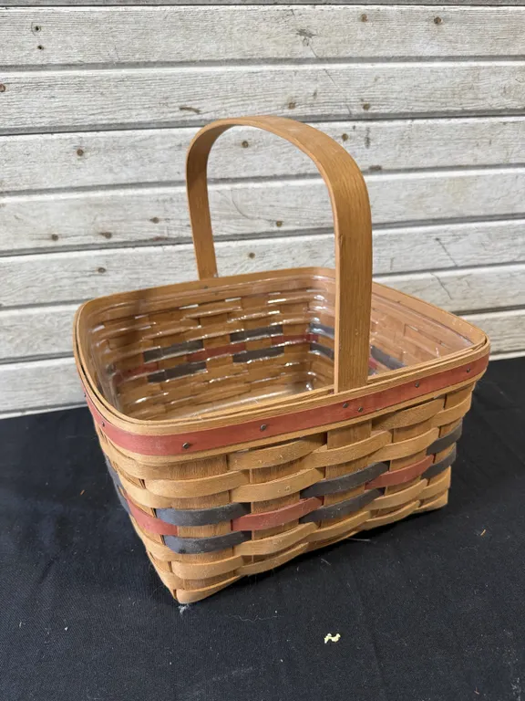 Vintage Longaberger Handwoven Basket