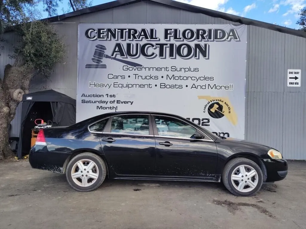 2012 Chevrolet Impala RUNS/MOVES Police