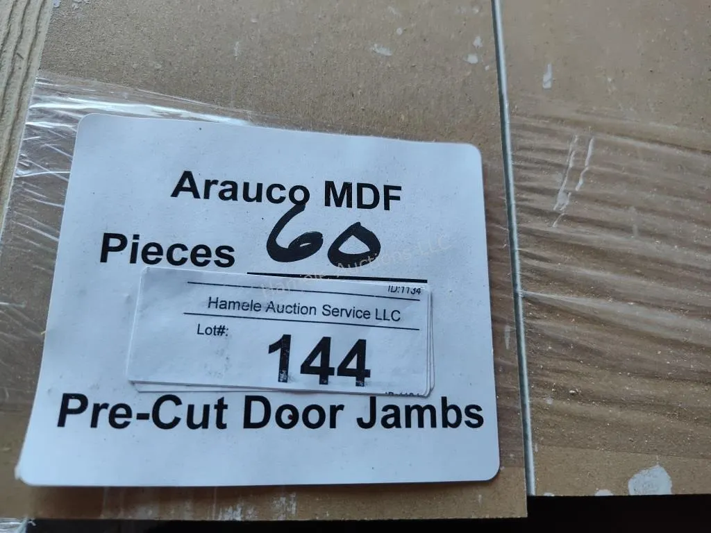 60 Arauco MDf Pre-Cut Door Jambs