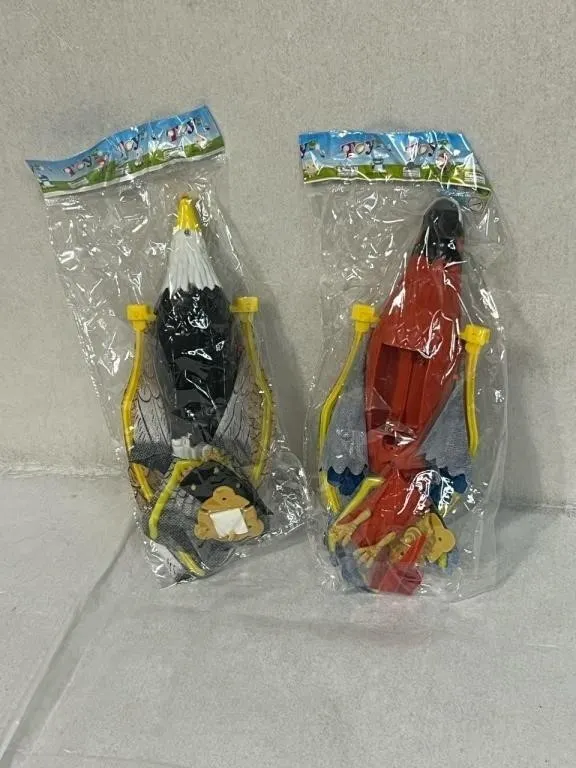 2 New Battery Powered Flying Birds