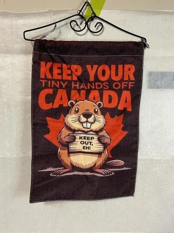 Hanging Canada Sign