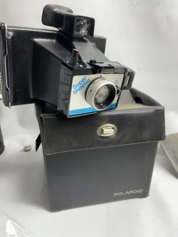 Polaroid Super Shooter Land Camera with Case