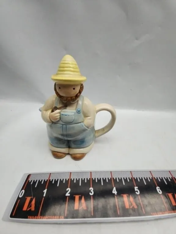 Otagiri Farmer Figurine Creamer Pitcher
