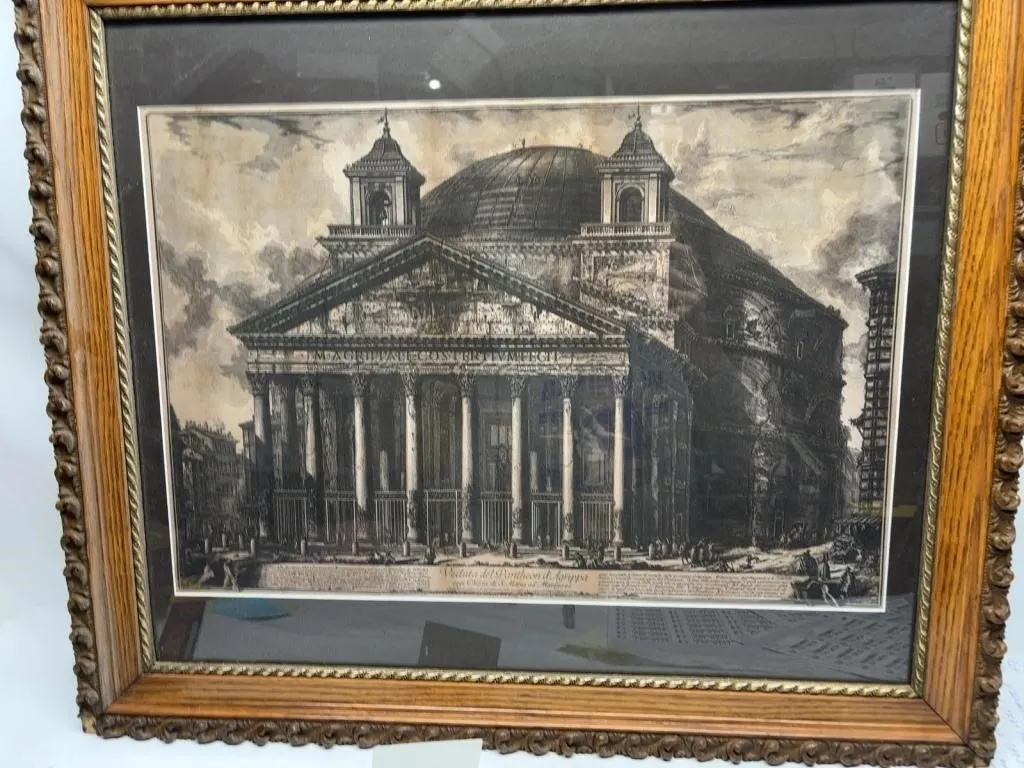 Framed Pantheon di Agrippa Rome Print