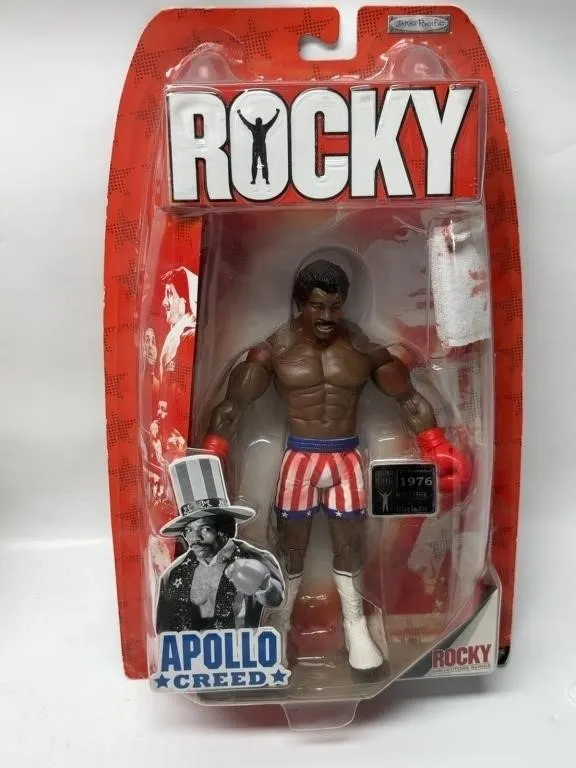 Rocky Apollo Creed Action Figure Jakks Pacific