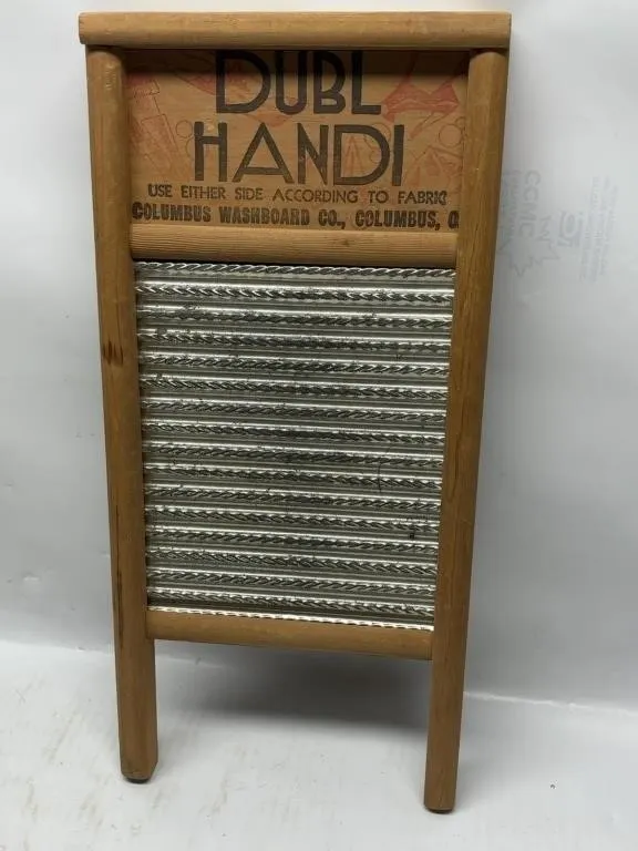 Dubl Handi Columbus Washboard Co. Washboard