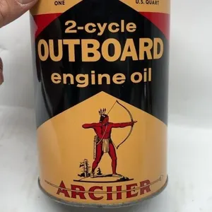 Archer 2-Cycle Outboard Engine Oil Can, 1 Quart