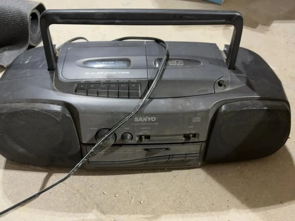 Sanyo CD Radio Cassette Recorder Boombox
