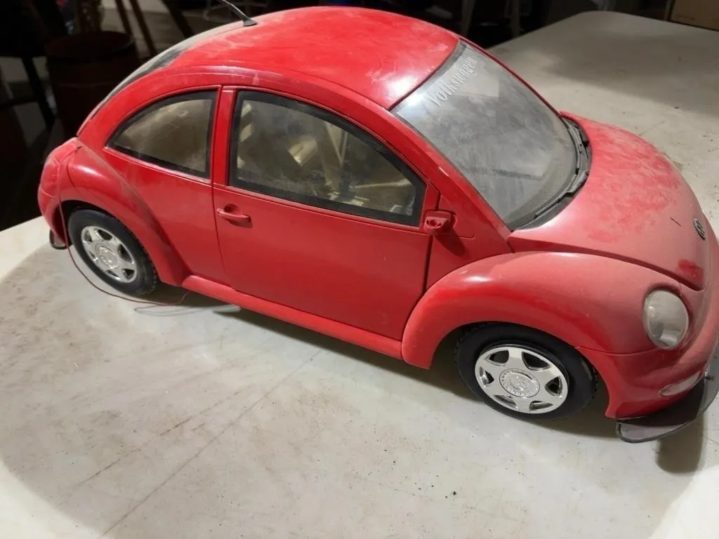 Red Volkswagen Beetle Toy Car