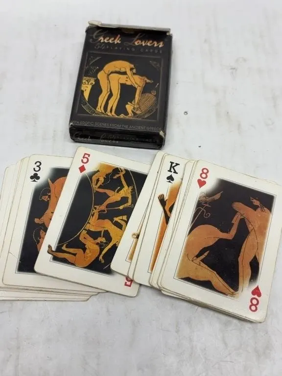 Greek Lovers 54 Playing Cards Deck