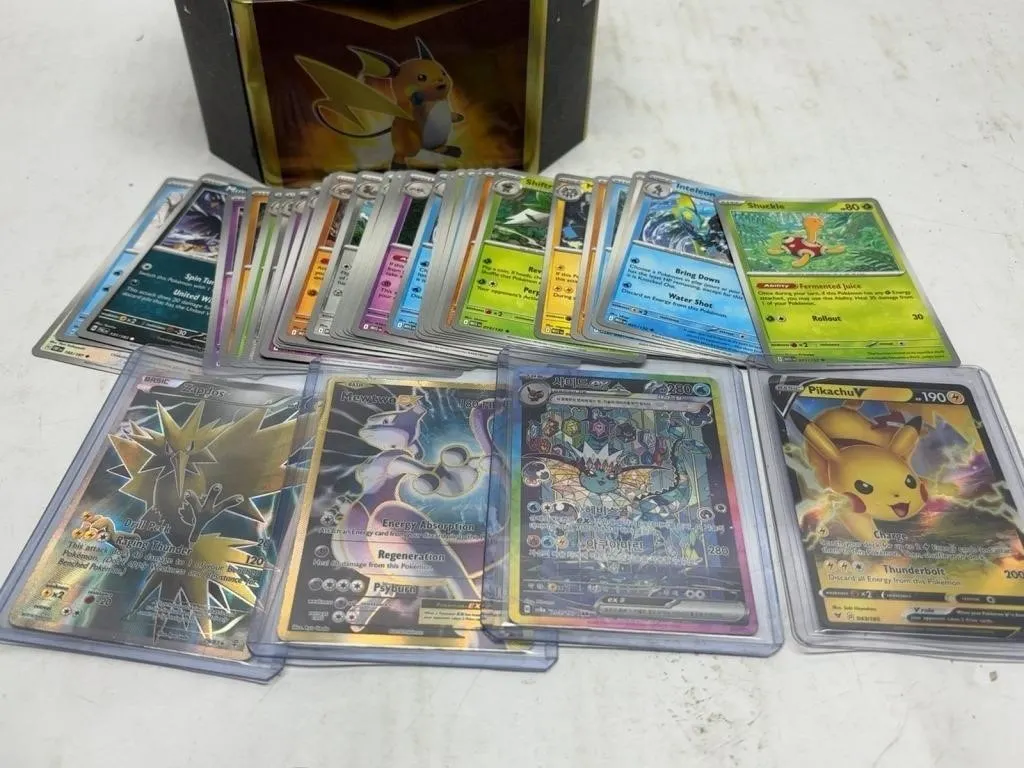 Pokemon TCG Card Lot with Charizard Tin