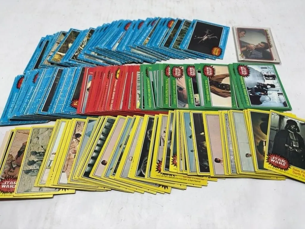 1977 Star Wars Trading Cards Lot