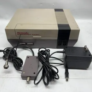 Nintendo Entertainment System Console with Cables