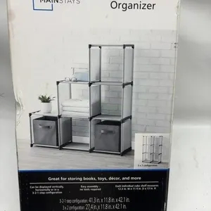 Mainstays 6-Cube Organizer Shelf