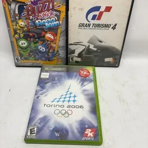 PS2 & Xbox Games GT4, Buzz Jr, Torino 2006