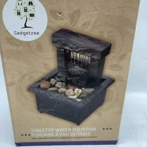 Gadgetree Tabletop Water Fountain, Battery