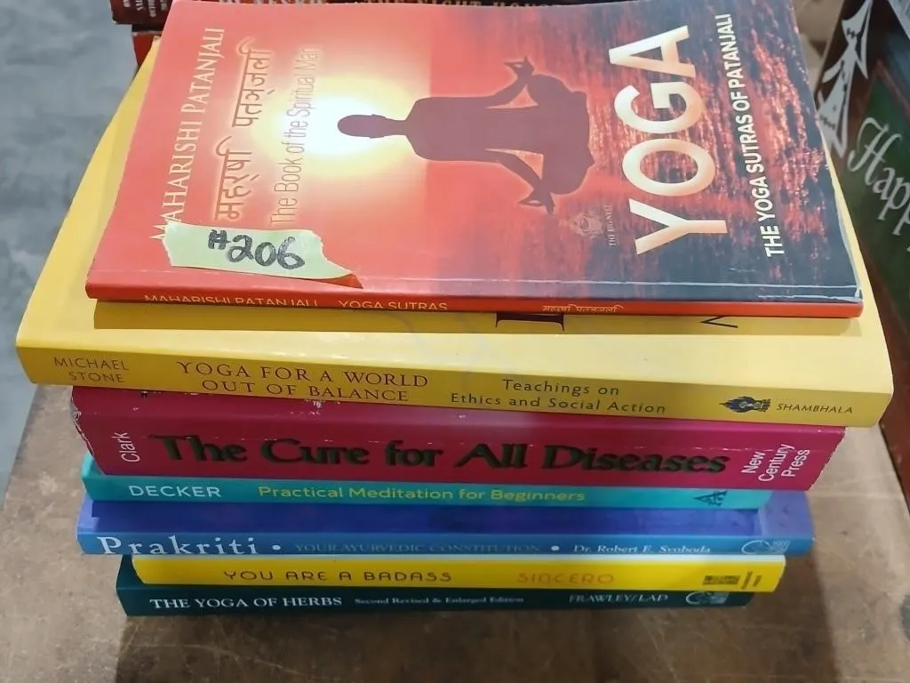 7 Yoga/ Meditaion books