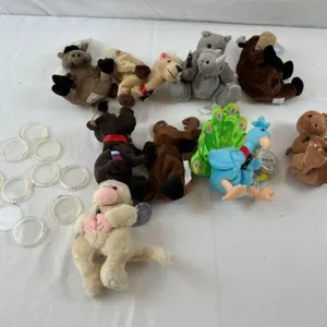 Coca-Cola Plush Animals & Glass Coasters (18pc)