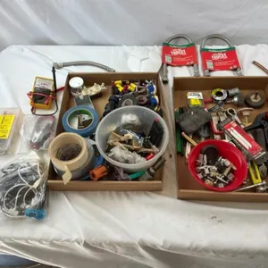 Mixed Plumbing, Electrical & Hardware Assortment