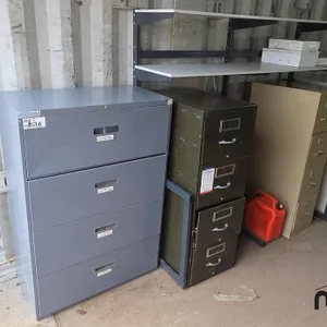 Filing Cabinets & Storage Shelving
 UNRESERVED