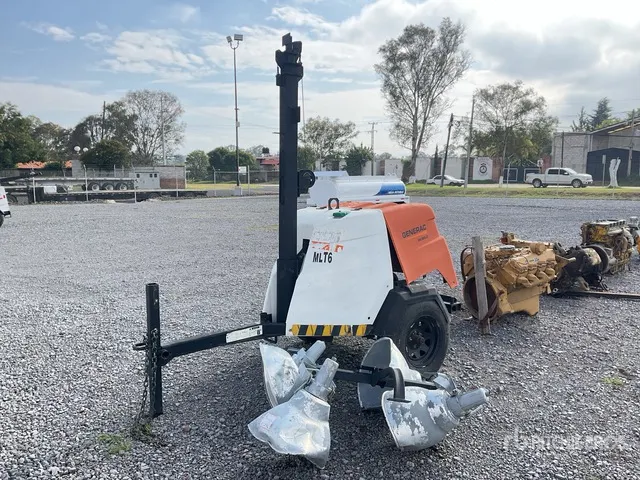 2018 Generac MLT6SM 8 kW Torre de Iluminacion (INOPERABLE) / Light Tower (Inoperable)