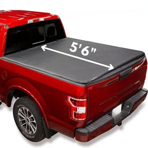 Leer FOLDITUP Soft Tri-Fold Truck Bed Tonneau Cover Easy Install (Unused)