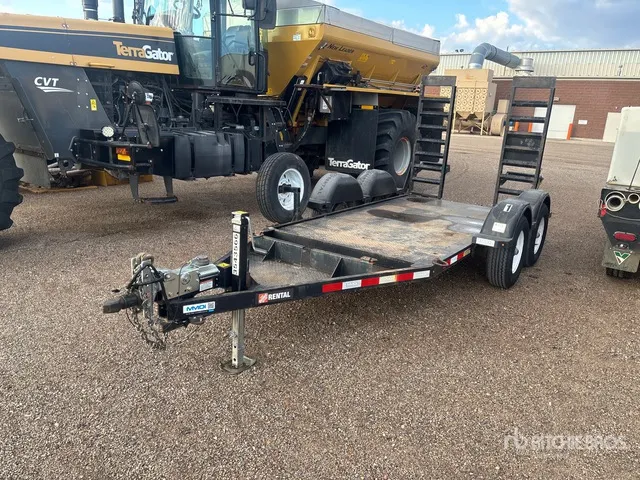 2022 MMDI E510H 10 ft T/A Equipment Trailer