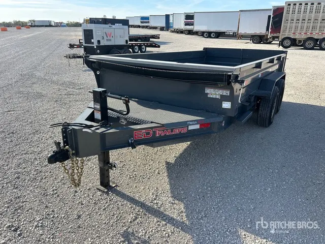 2026 ED Trailers GDT83142716S-BP 14 ft 0 in T/A Dump Utility Trailer