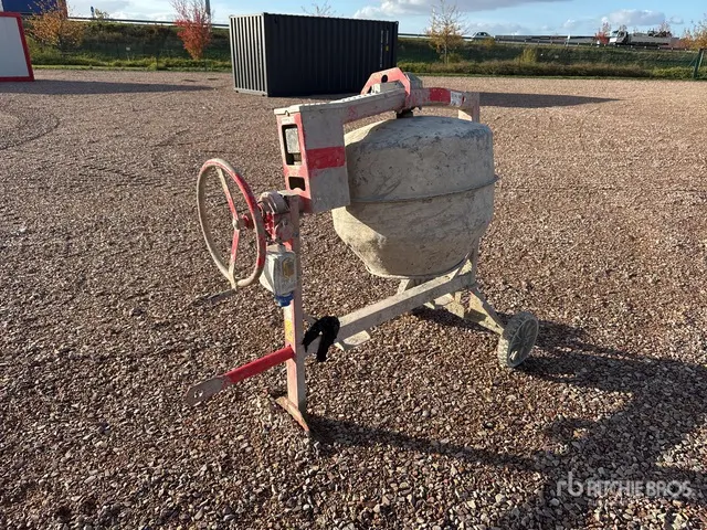 Electric Betonniere Portable Concrete Mixer