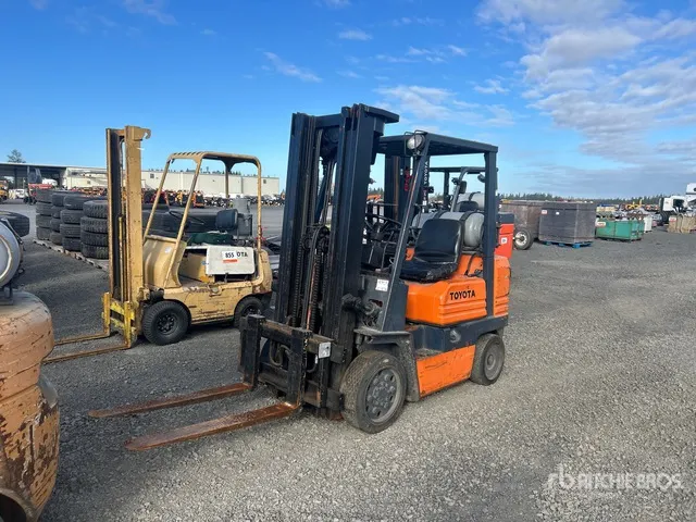 1988 Toyota 5FGC25 8640 lb Forklift (Inoperable)