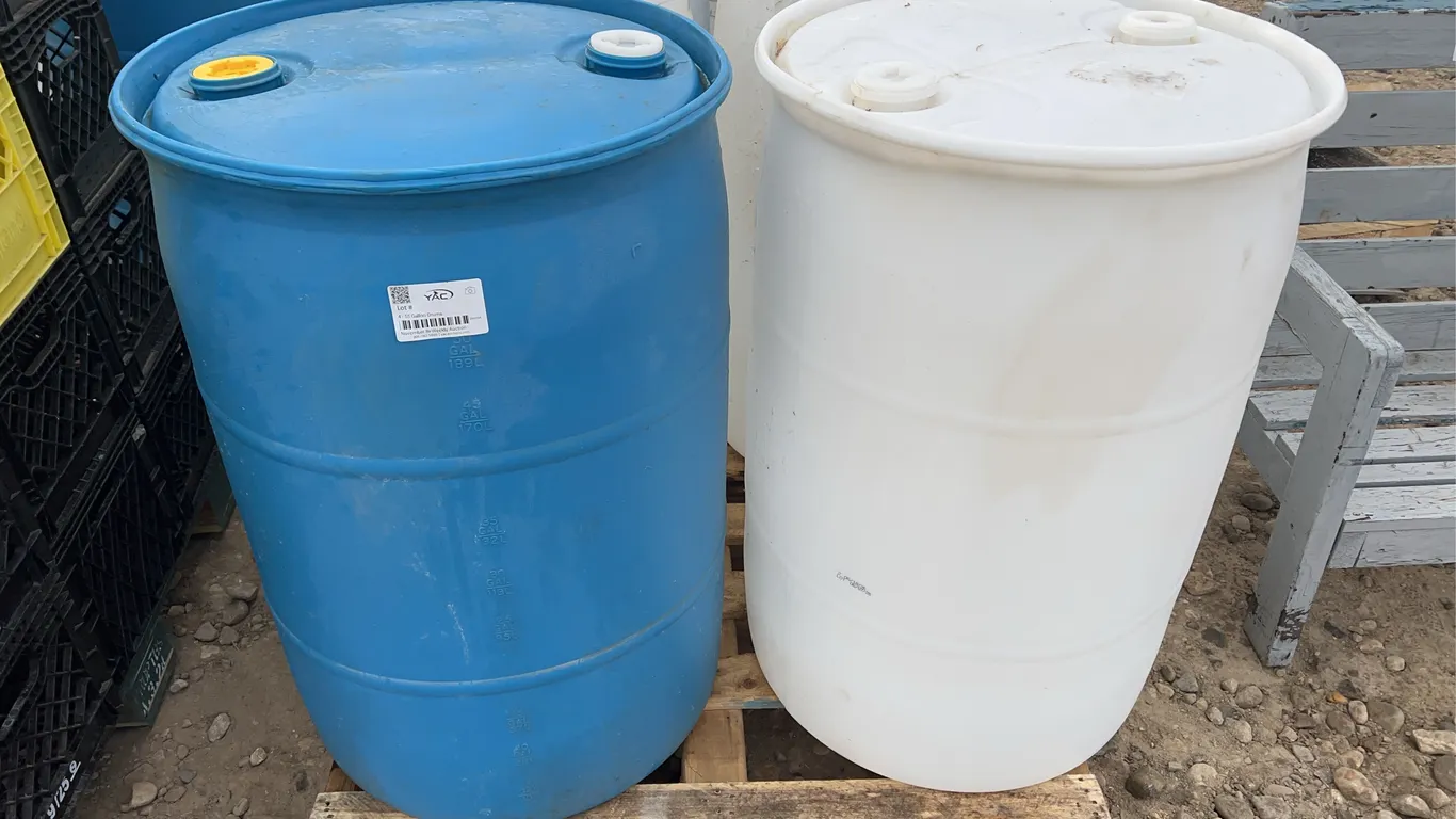 4 - 55 Gallon Drums