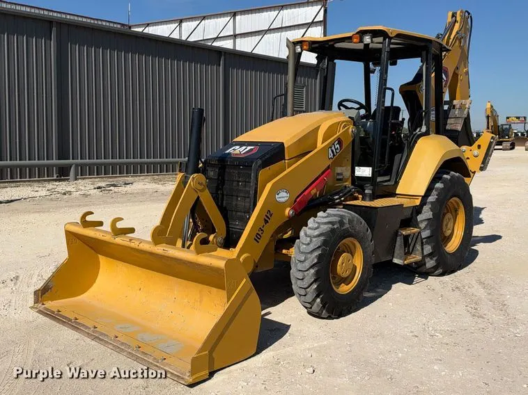 2022 Caterpillar 415 4X4 backhoe