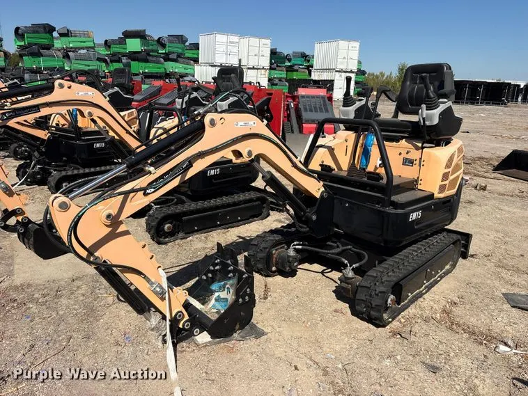 2024 Erie EM15 mini excavator