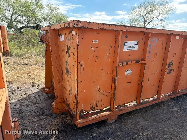 Roll-off container