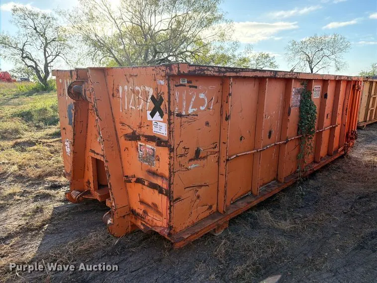 Roll-off container