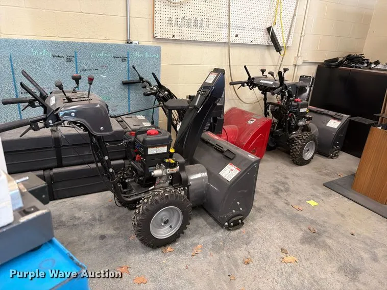 (3) snow blowers