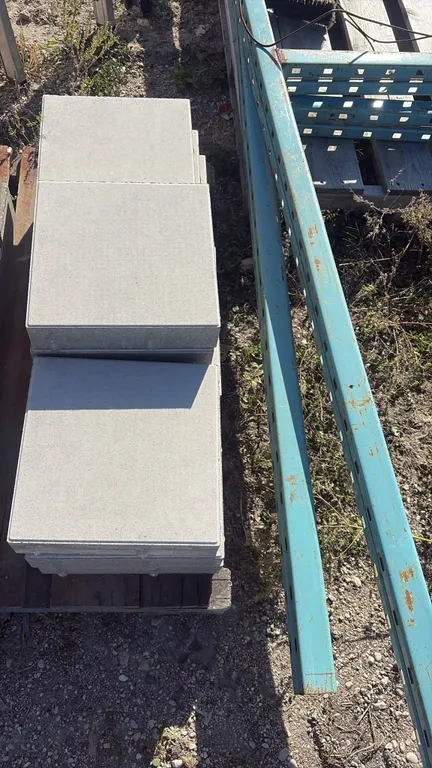 10 - 12x12 White Blocks