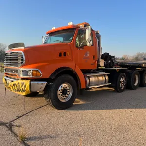 2001 Sterling Tri-Axle Heavy Haul Day Cab Semi (Has WI Title) with 2014 Etnyre Tri-Axle Lowboy Trailer (Has WI Title)
