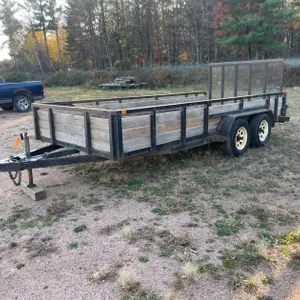 16’ Tandem Axle Utility Trailer (No Title)