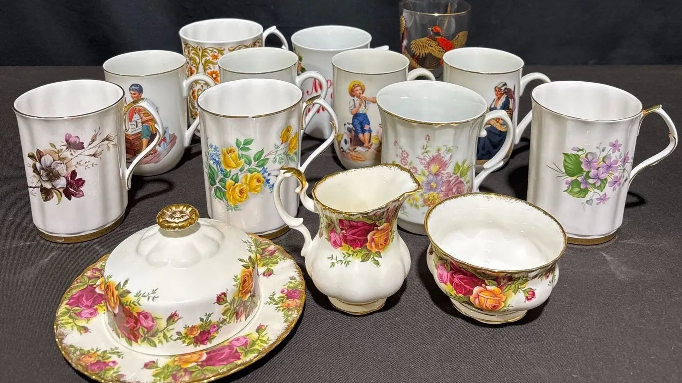 Mugs & Tableware: Norman Rockwell, Royal Windsor, Rosenthal