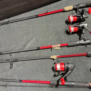 4 Shakespeare Catch More Fish Spinning Rod and Reel Combos