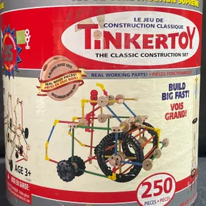 3: Tinkertoy 250 Piece Set, Cabbage Patch Doll, Mattel Pull-String Doll