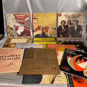 Classical and Jazz Vinyl Records Including Beethoven, Scheherazade, and More